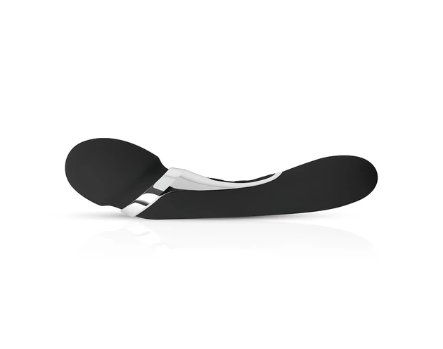 Sway No.1 Wand - akkus, 2in1 masszírozó vibrátor (fekete)