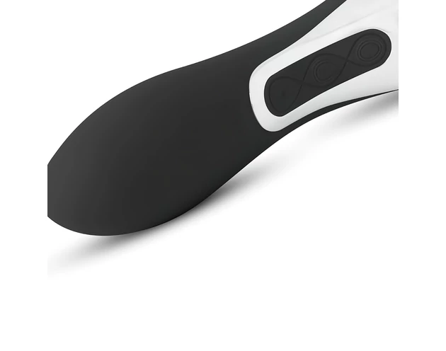 Sway No.1 Wand - akkus, 2in1 masszírozó vibrátor (fekete)