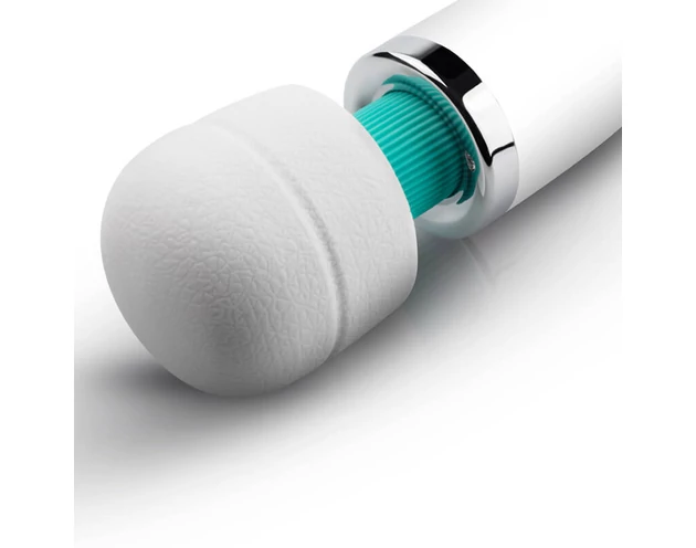 MyMagicWand - erős masszírozó vibrátor (fehér-türkiz)