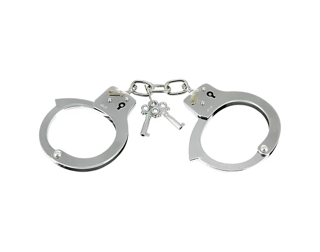 Rimba Metal Police - fém bilincs (ezüst)