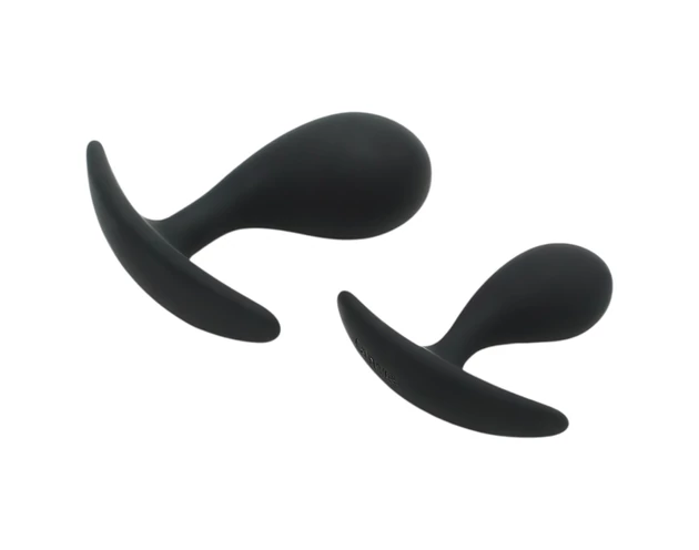 Rimba Copenhagen - anál plug szett - fekete (2db)