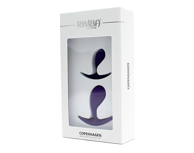 Rimba Copenhagen - anál plug szett - lila (2db)
