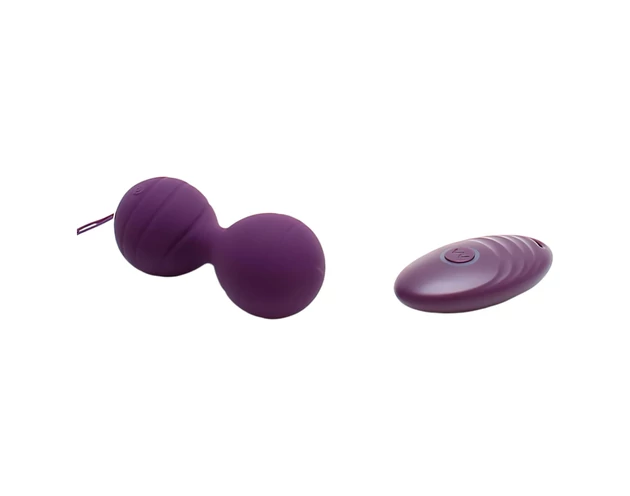 Rimba Cannes - akkus, rádiós vibrációs tojás (lila)