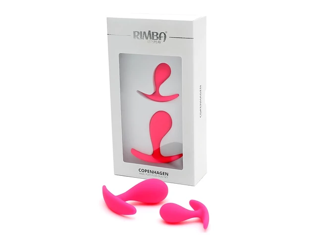 Rimba Copenhagen - anál plug szett - pink (2db)