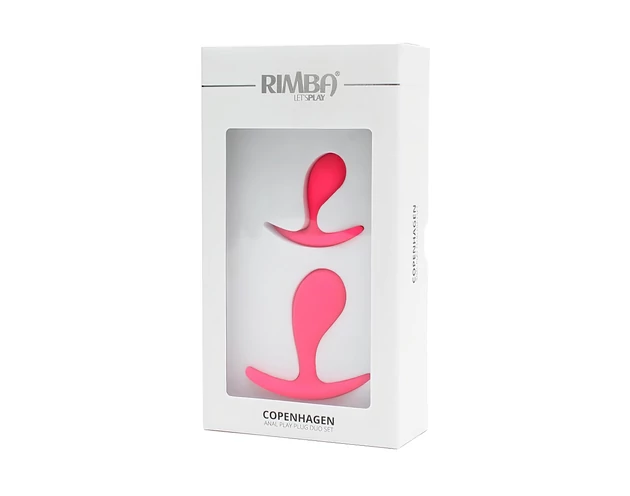 Rimba Copenhagen - anál plug szett - pink (2db)