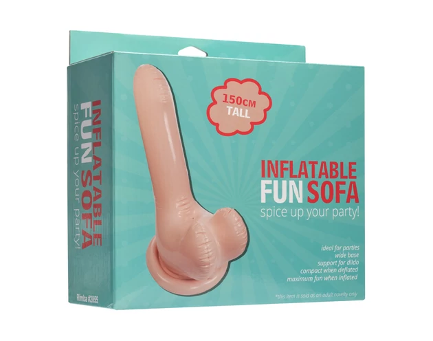 Inflatable Fun - felfújható pénisz szófa - 66cm