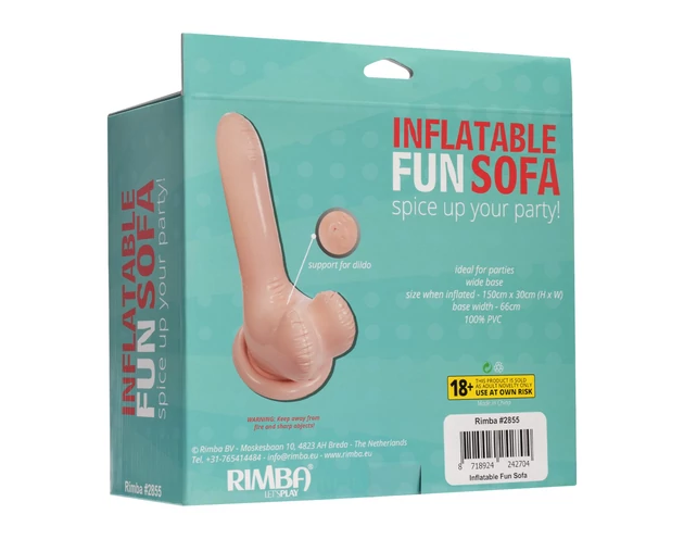 Inflatable Fun - felfújható pénisz szófa - 66cm