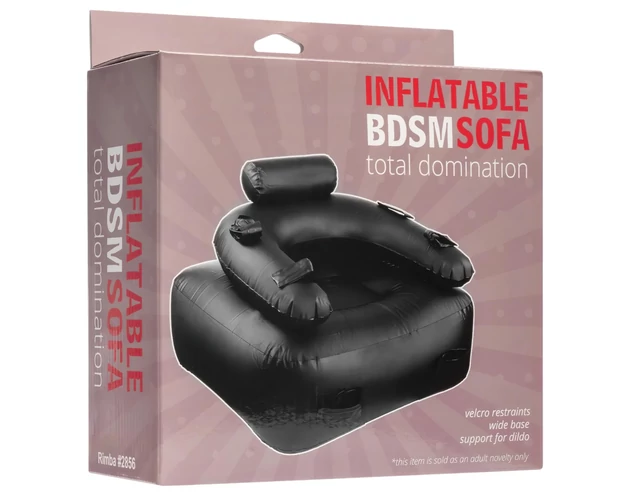 Inflatable Fun - BDSM szófa (fekete)