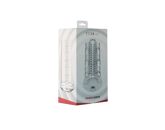 Kiiroo Titan Power - maszturbátor betét (átlátszó)