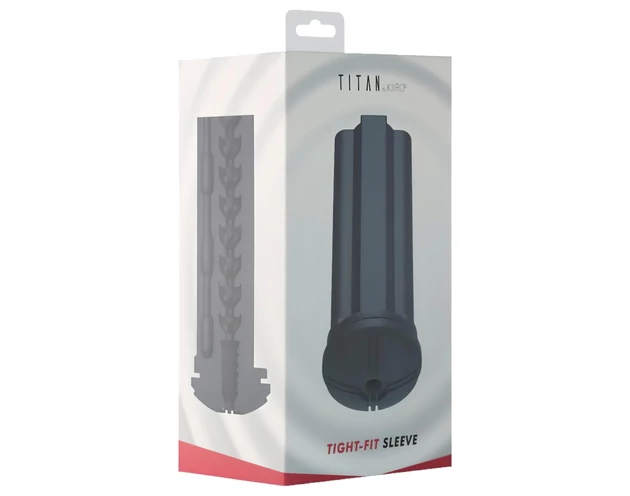 Kiiroo Titan Tight-Fit - maszturbátor betét (fekete)