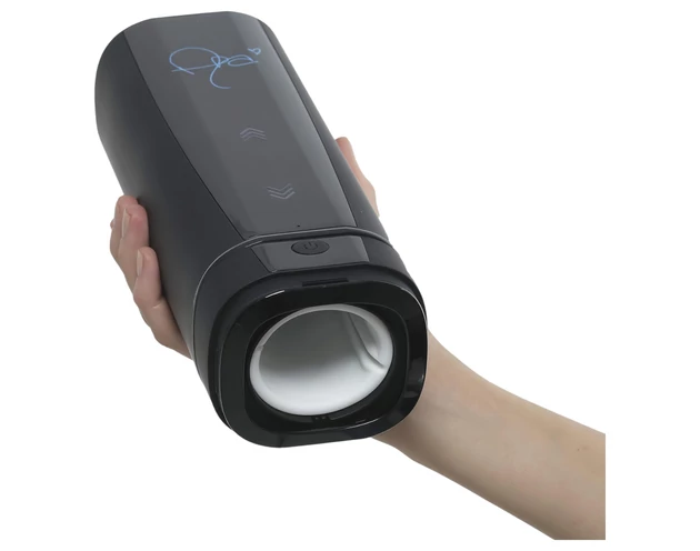 Kiiroo Onyx+ Asa Akira Experience - interaktív maszturbátor (fekete)