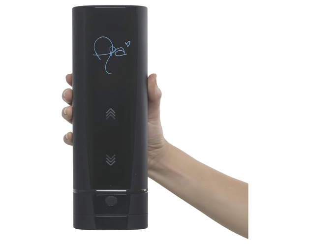 Kiiroo Onyx+ Asa Akira Experience - interaktív maszturbátor (fekete)