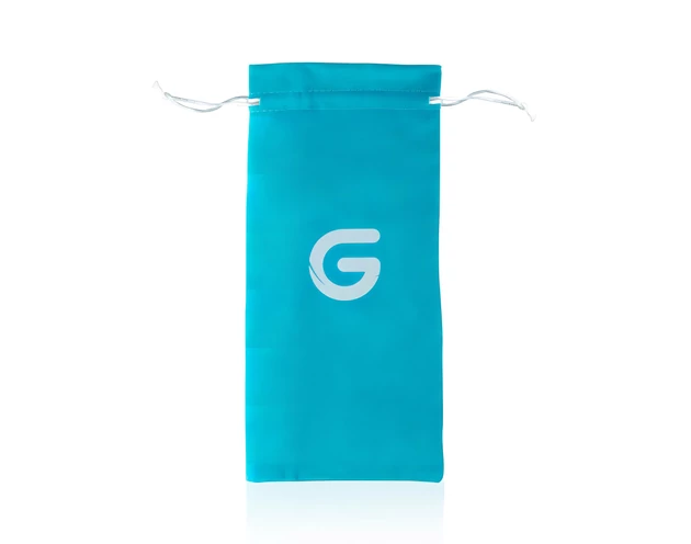 Gildo Glass No. 20 - gyöngyös üveg dildó (átlátszó)