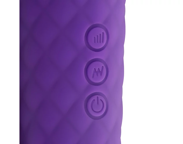 EasyToys Mini Wand - akkus masszírozó vibrátor (lila)