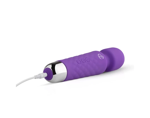 EasyToys Mini Wand - akkus masszírozó vibrátor (lila)