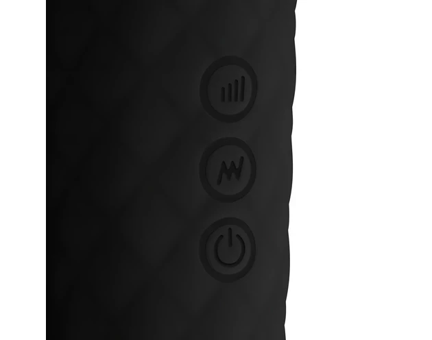 EasyToys Mini Wand - akkus masszírozó vibrátor (fekete)
