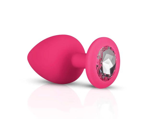 Easytoys Diamond - anál plug szett (pink)