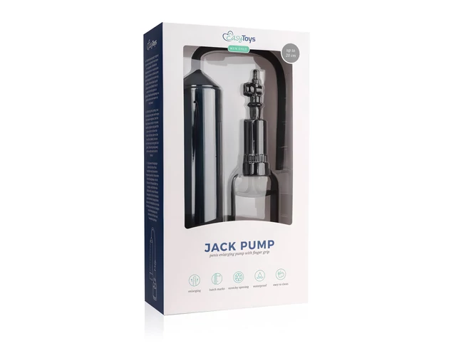 Easytoys Finger Grip - péniszpumpa (fekete)