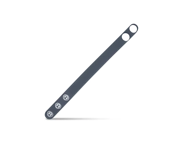 Boners Cock Straps S/M - állítható péniszgyűrű (szürke)