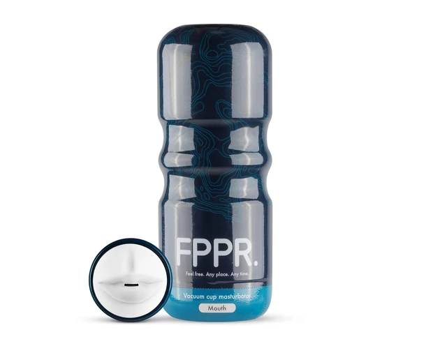FPPR. - élethű száj maszturbátor (fehér)