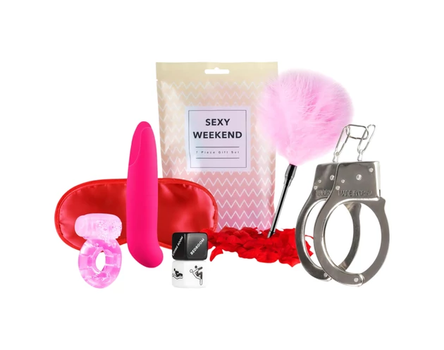 LoveBoxxx Sexy Weekend - vibrátoros szett (7 részes)