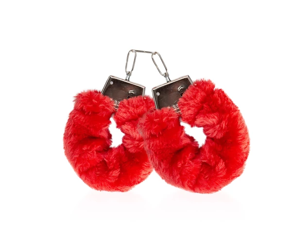 LoveBoxxx I love Red - vibrátoros kötöző szett (6 részes) - piros