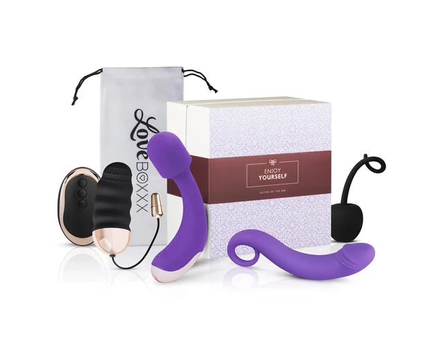 LoveBoxxx Yourself - vibrátor készlet nőknek (4 részes)