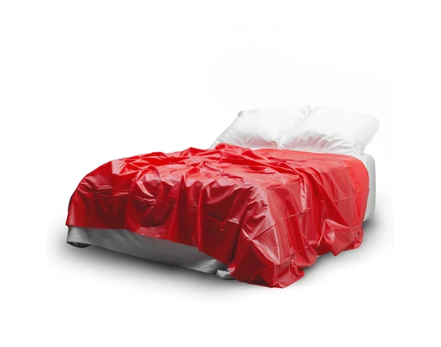 Easytoys - lakk lepedő - 180x230cm (piros)