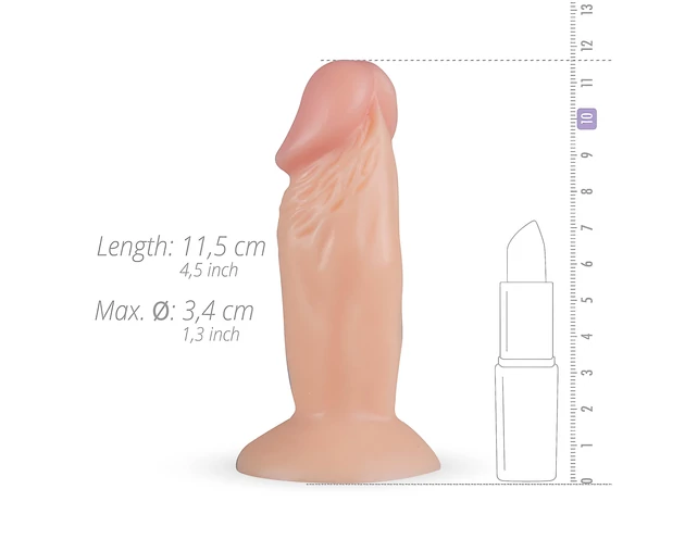 Real Fantasy Archi - élethű dildó - 11,5cm (natúr)