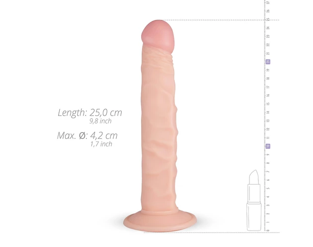 Real Fantasy Scott - élethű dildó - 25cm (natúr)