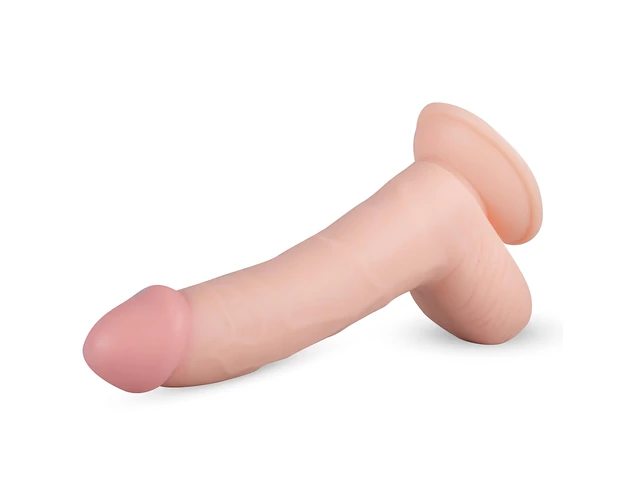 Real Fantasy Cliff - herés élethű dildó - 22cm (natúr)