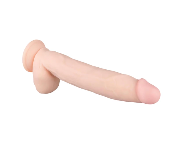 Real Fantasy Dwane - akkus, élethű vibrátor - 31cm (natúr)