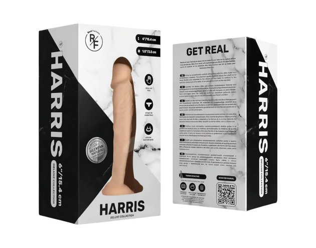 Real Fantasy Harris - élethű dildó - 15cm (natúr)
