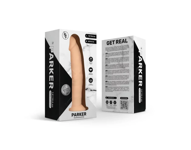 Real Fantasy Parker - élethű dildó - 19cm (natúr)