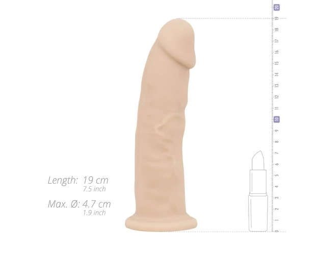 Real Fantasy Parker - élethű dildó - 19cm (natúr)