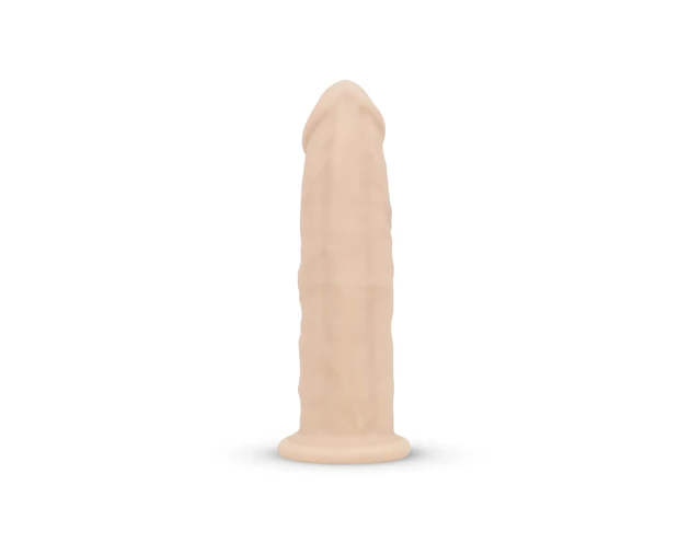 Real Fantasy Winston - tapadókorongos vibrátor - 19cm (natúr)