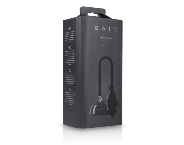 Saiz Basic - puncipumpa (átlátszó-fekete)