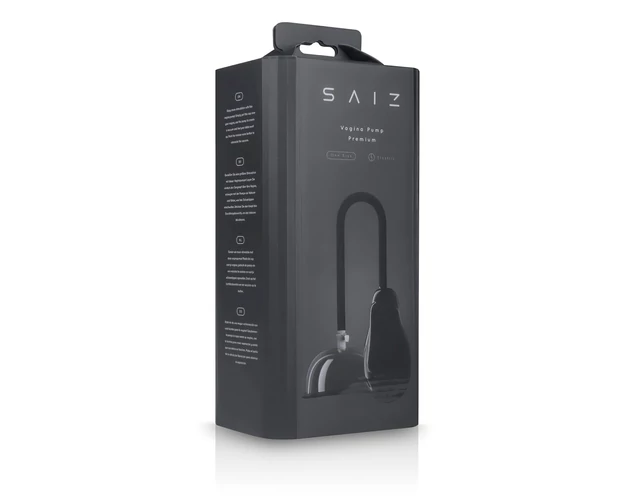 Saiz Premium - automata puncipumpa (átlátszó-fekete)