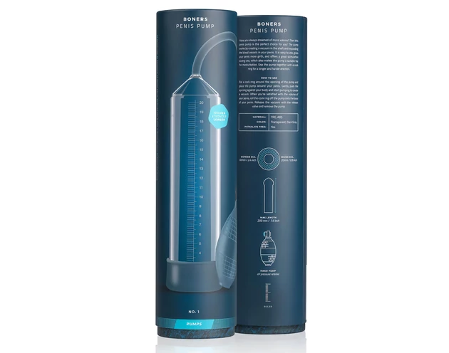 Boners No.1 - péniszpumpa (átlátszó)