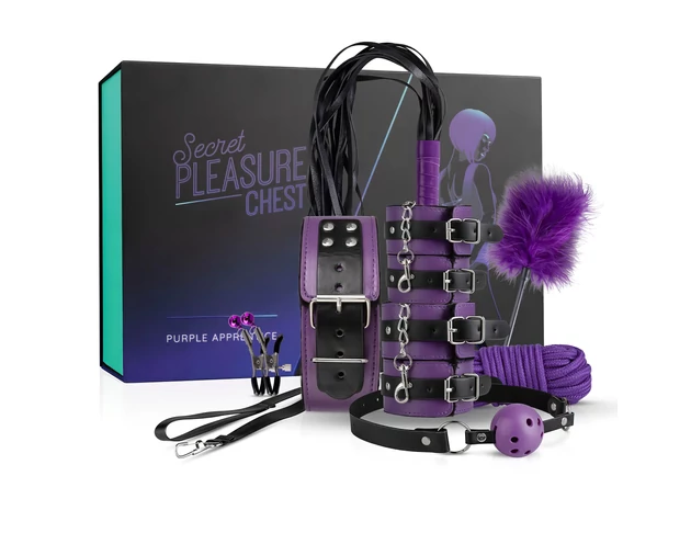 Secret Pleasure Chest - haladó BDSM készlet (14 részes)