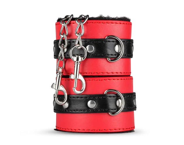 Secret Pleasure Chest - haladó BDSM készlet - 10 részes (piros)