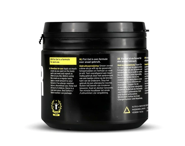 BUTTR Fisting Gel - öklöző, vízbázisú síkosító gél (500ml)