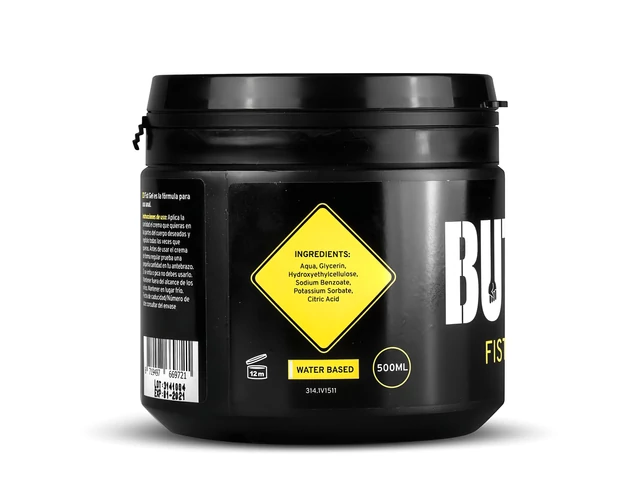 BUTTR Fisting Gel - öklöző, vízbázisú síkosító gél (500ml)