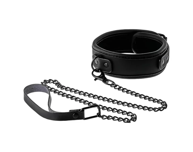 Blaze - nyakörv és póráz (fekete)