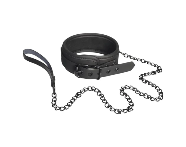 Blaze - nyakörv és póráz (fekete)