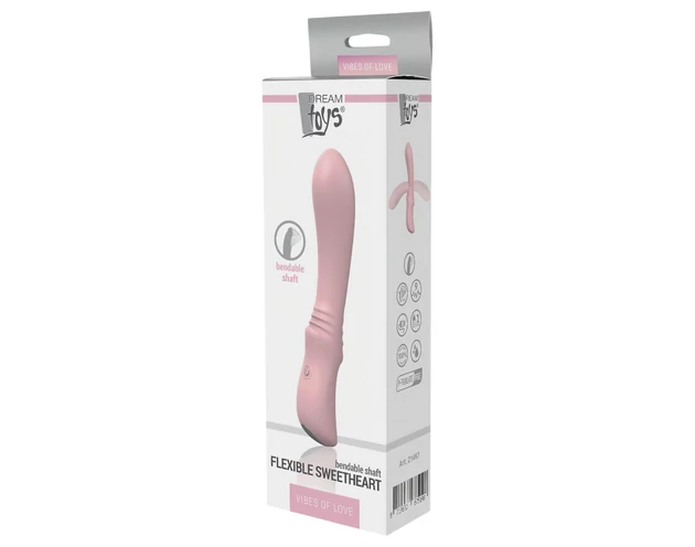 Vibes of Love Sweetheart - hajlékony G-pont vibrátor (pink)