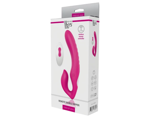 Vibes of Love Dipper - rádiós csiklókaros vibrátor (pink)