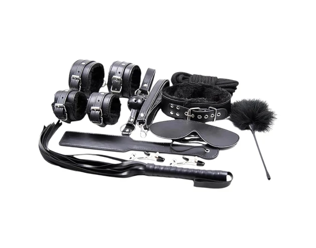 Blaze Ultimate - kötöző szett - 10 részes (fekete)