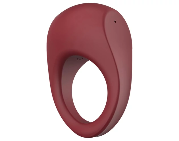 Dreamtoys Ivy - rezgő péniszgyűrű (bordó)