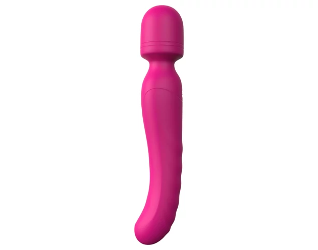 Vibes of Love Wand - akkus, melegítő, masszírozó vibrátor (pink)